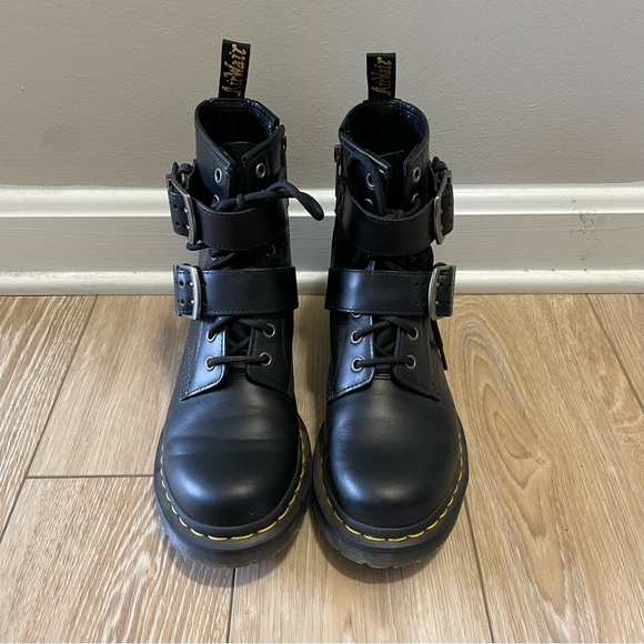 Dr. Martens 1460 Double Strap Zip Boot - Picture 2 of 6